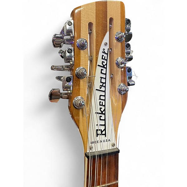 Used 2012 Rickenbacker 370/12 Natural Hollow Body Electric Guitar