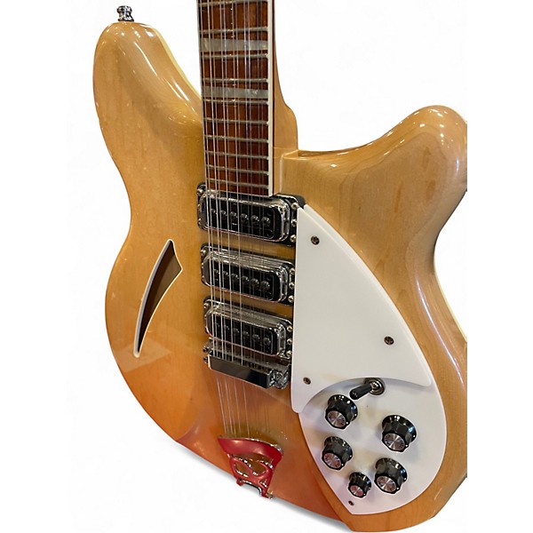 Used 2012 Rickenbacker 370/12 Natural Hollow Body Electric Guitar