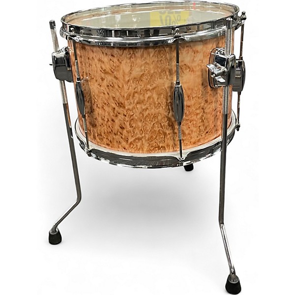 Used Custom 3 Piece 3PC Natural Drum Kit