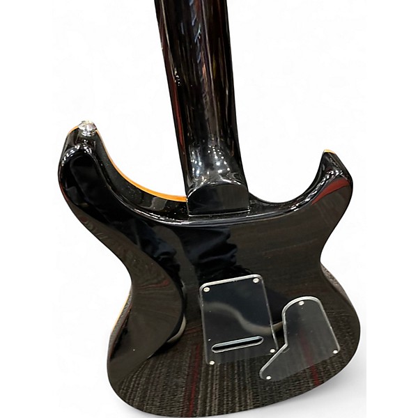 Used PRS SE Custom 24 black gold burst Solid Body Electric Guitar