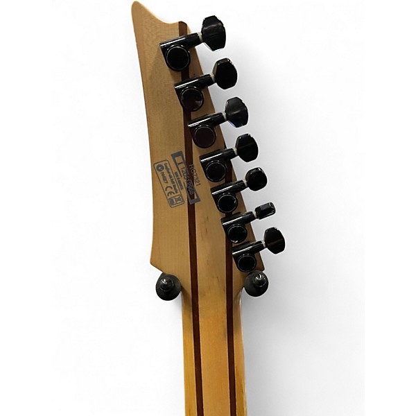 Used Ibanez RG7321 7 String Black Solid Body Electric Guitar