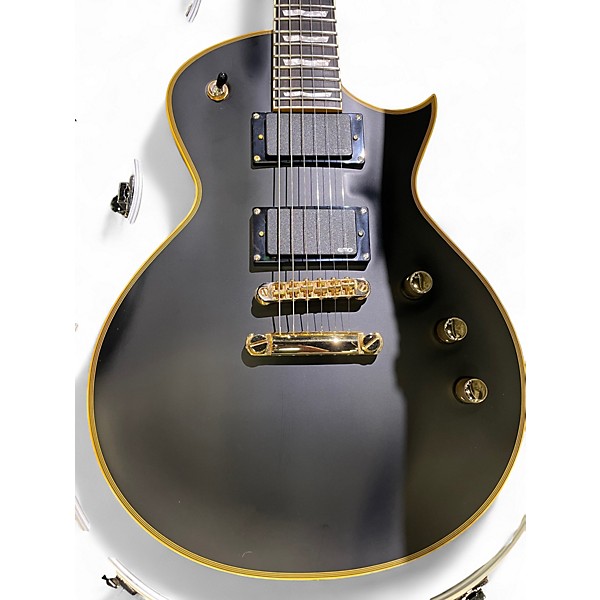 Used 2019 ESP LTD EC1000 VINTAGE BLACK Solid Body Electric Guitar