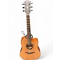 Used Lag Guitars HV10DCE Natural Acoustic Electric Guitar thumbnail