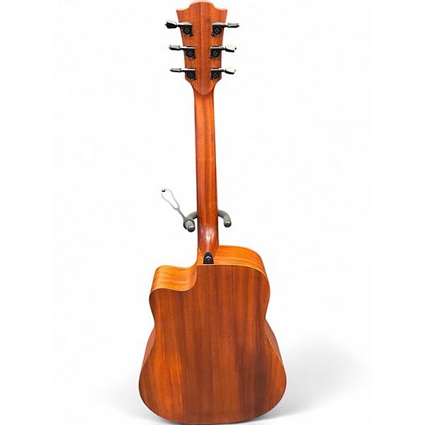 Used Lag Guitars HV10DCE Natural Acoustic Electric Guitar