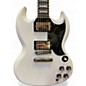 Used Epiphone inspired by gibson 61 sg white Solid Body Electric Guitar