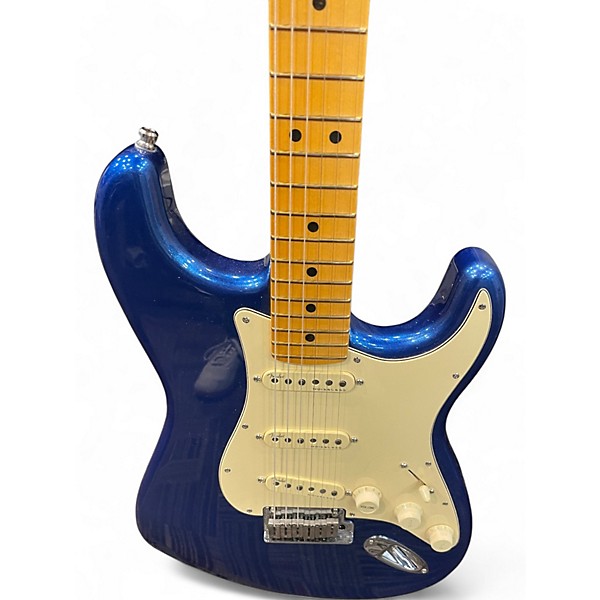 Used Fender American Ultra Stratocaster colbalt blue Solid Body Electric Guitar
