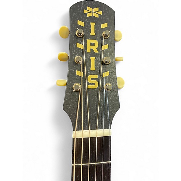 Used Iris CUSTOM MS 00 Mahogany Acoustic Guitar