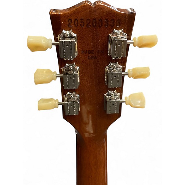 Used Gibson Les Paul Standard 1950S Neck Gold Top Solid Body Electric Guitar