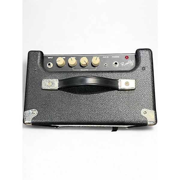 Used Fender Rumble 15 15W 1X8 Bass Combo Amp
