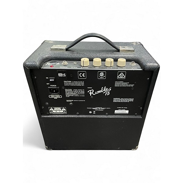 Used Fender Rumble 15 15W 1X8 Bass Combo Amp