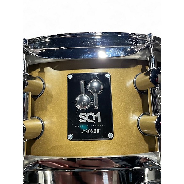 Used SONOR 5X14 SQ1 SATIN GOLD Drum