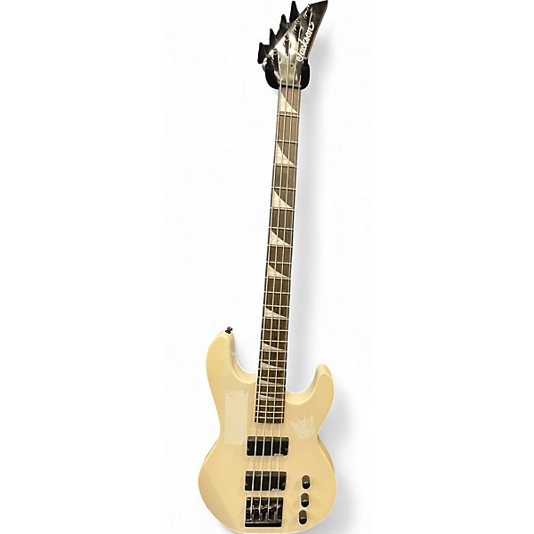 Used Jackson JS2 Concert Alpine White Electric Bass Guitar