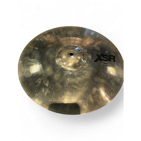 Used SABIAN 14in XSR HI HAT PAIR Cymbal