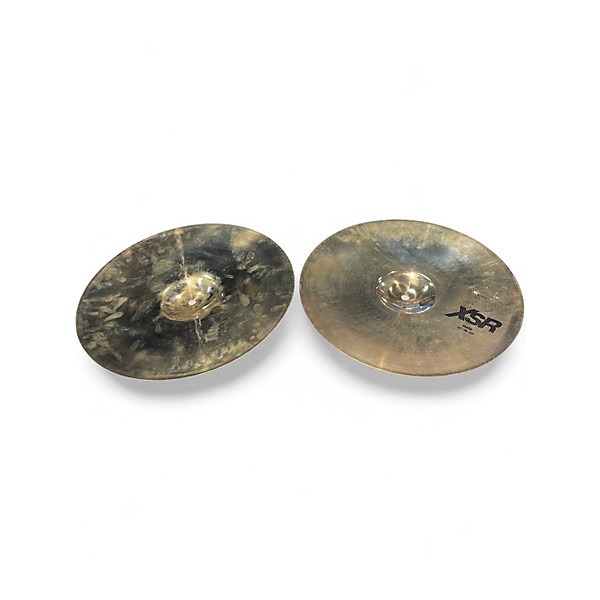 Used SABIAN 14in XSR HI HAT PAIR Cymbal