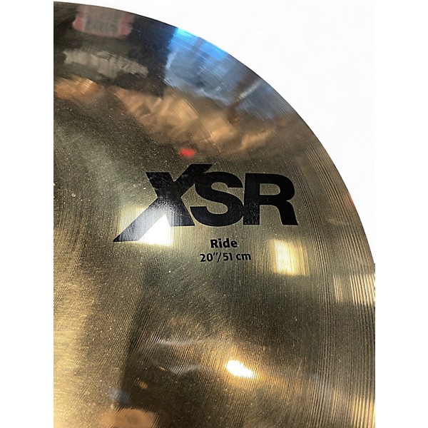 Used SABIAN 20in XSR RIDE  Cymbal