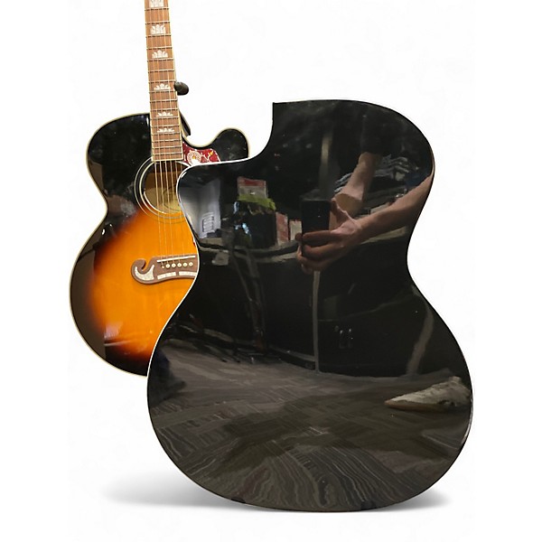 Used Taylor 214CE PLUS Black Acoustic Electric Guitar