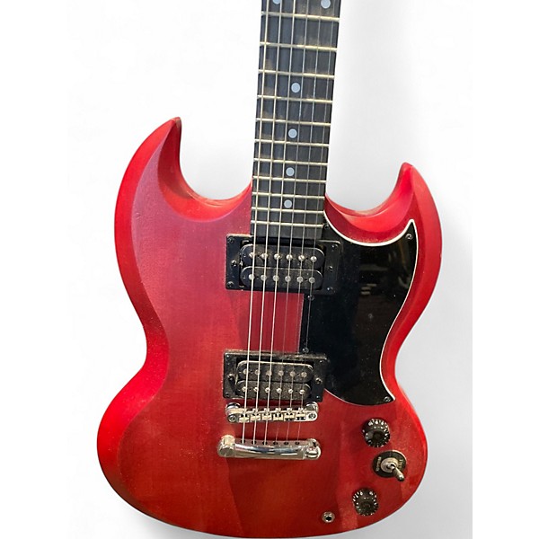 Used Epiphone SG Cherry Solid Body Electric Guitar