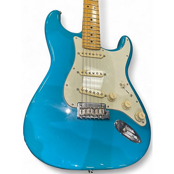 Used Fender American Professional II Stratocaster Miami Blue Solid Body Electric Guitar