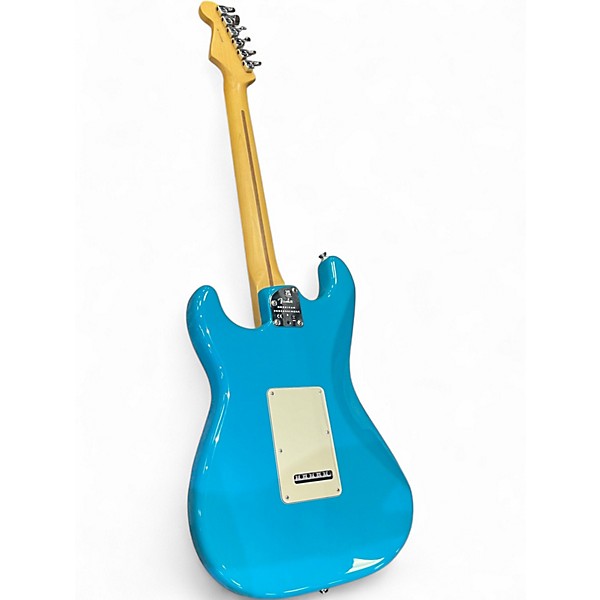 Used Fender American Professional II Stratocaster Miami Blue Solid Body Electric Guitar