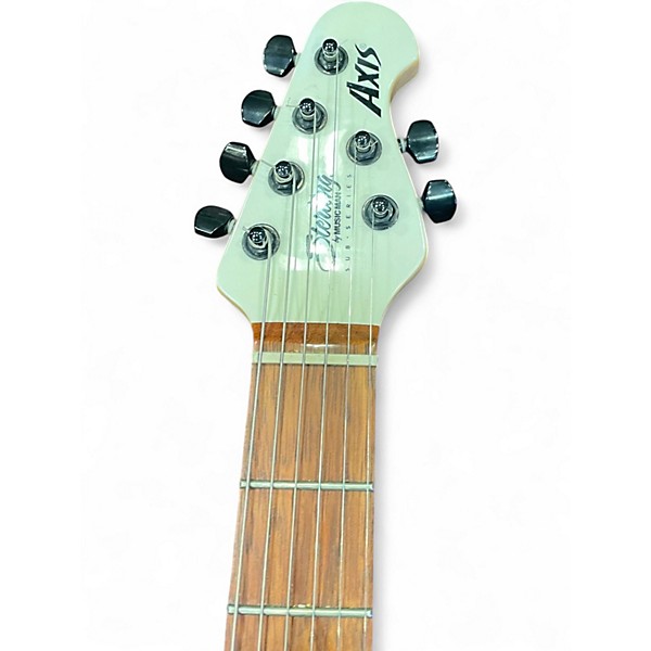Used Sterling by Music Man Sub AX3 Axis Arctic White Solid Body Electric Guitar