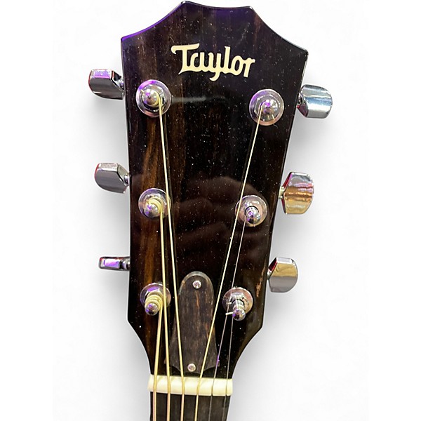 Used Taylor 214CE-BLK Black Acoustic Electric Guitar