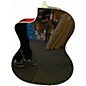 Used Taylor 214CE-BLK Black Acoustic Electric Guitar
