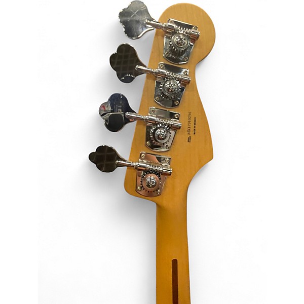 Used Fender Player Jazz Bass Left Handed Dakota Red Electric Bass Guitar