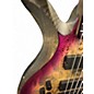 Used Schecter Guitar Research Riot 5 AURORA BURST Solid Body Electric Guitar