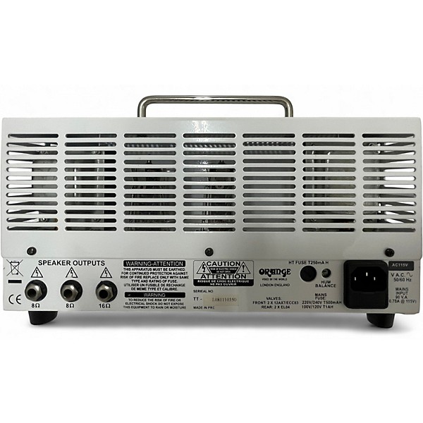 Used Orange Amplifiers TT15H Tiny Terror 15W Tube Guitar Amp Head