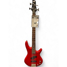 Used Ibanez GSR200 Fire Red Electric Bass Guitar