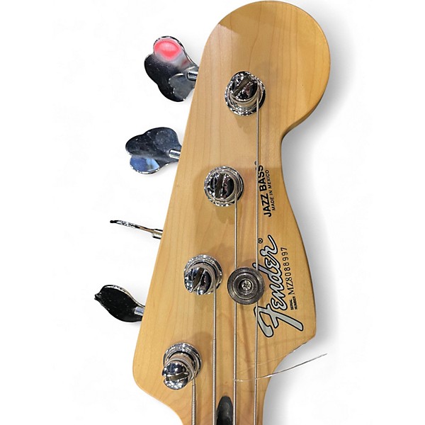 Used 2009 Fender FSR DELUXE JAZZ BASS Natural Electric Bass Guitar