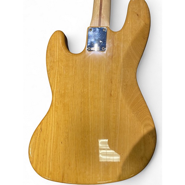 Used 2009 Fender FSR DELUXE JAZZ BASS Natural Electric Bass Guitar