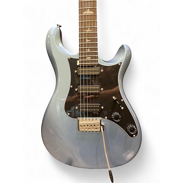Used PRS SE NF3 Metallic Blue Solid Body Electric Guitar