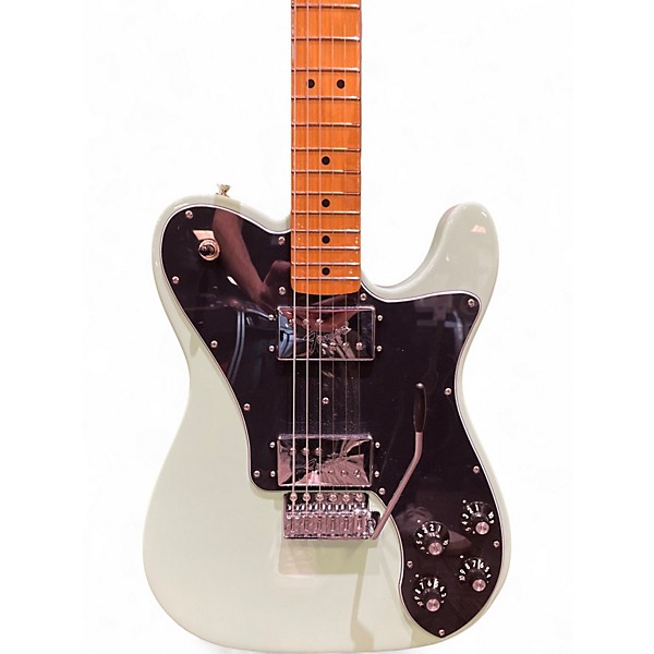 Used Fender Vintera 70s Telecaster Deluxe Surf Green Solid Body Electric Guitar