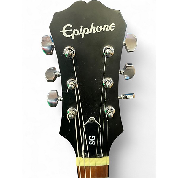 Used Epiphone SG Special Bolt On Black Solid Body Electric Guitar