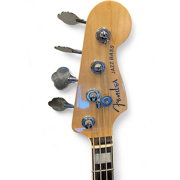 Used 2018 Fender American Elite Jazz Bass 3 Color Sunburst Electric Bass Guitar