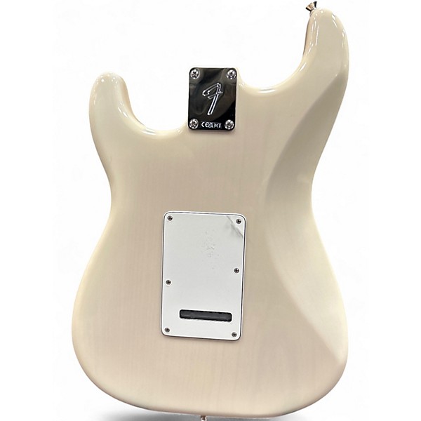 Used Fender Player Stratocaster White Blonde Solid Body Electric Guitar