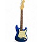 Vintage 1994 Fender Strat plus deluxe Blue Frost Burst Solid Body Electric Guitar