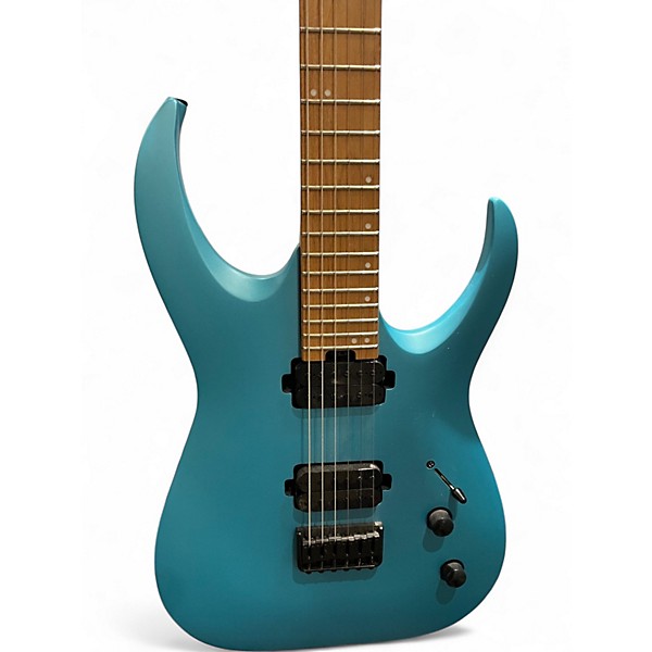 Used Jackson Pro Series Misha Mansoor Signature Juggernaut HT6 MATTE BLUE Solid Body Electric Guitar