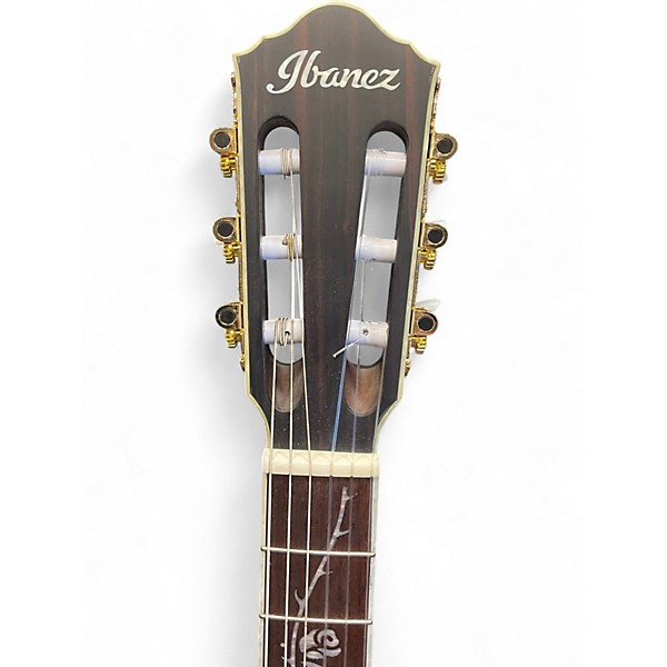 Used Ibanez TOD10N Black Classical Acoustic Electric Guitar