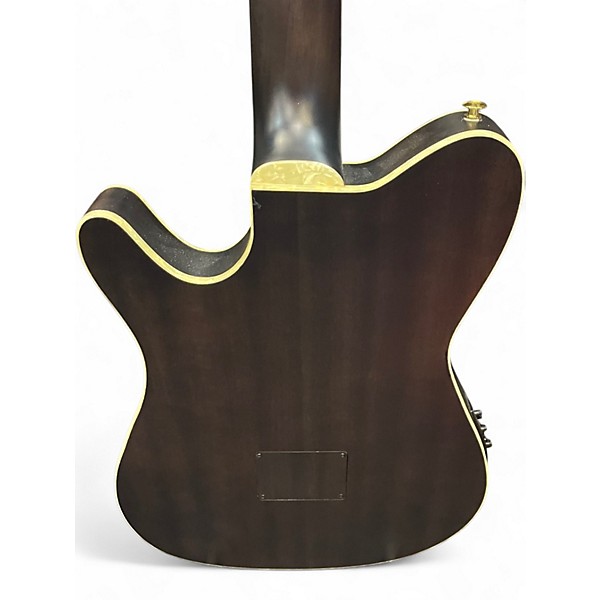 Used Ibanez TOD10N Black Classical Acoustic Electric Guitar