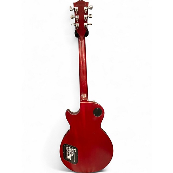 Used Gibson Les Paul Traditional Pro V Satin Top Wine Red Solid Body Electric Guitar