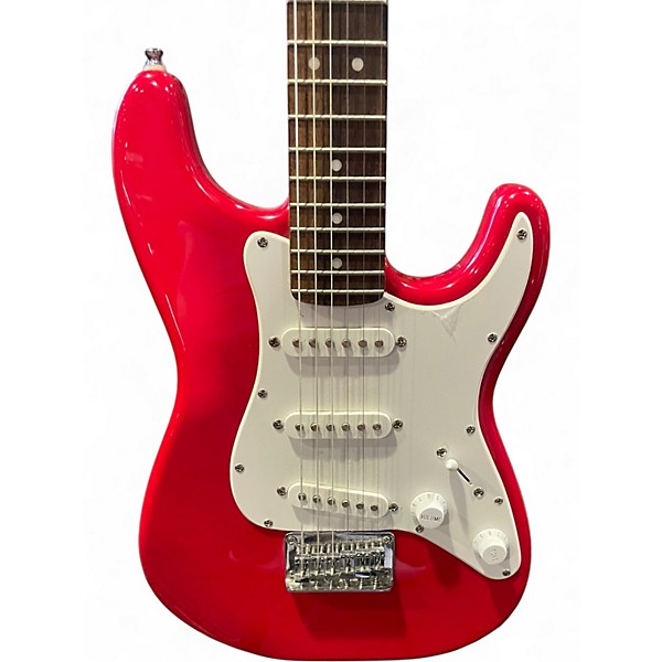 Used Squier Mini Affinity Stratocaster Dakota Red Electric Guitar