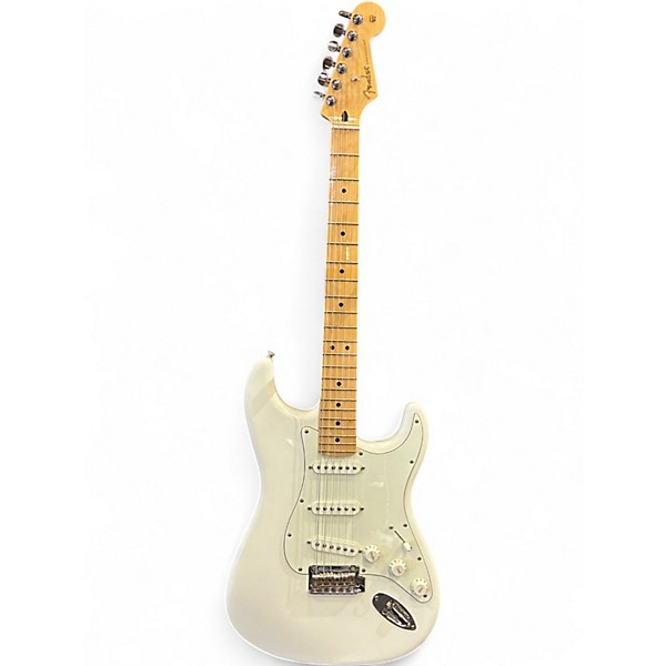 Used Fender Player Stratocaster Polar White Solid Body Electric Guitar