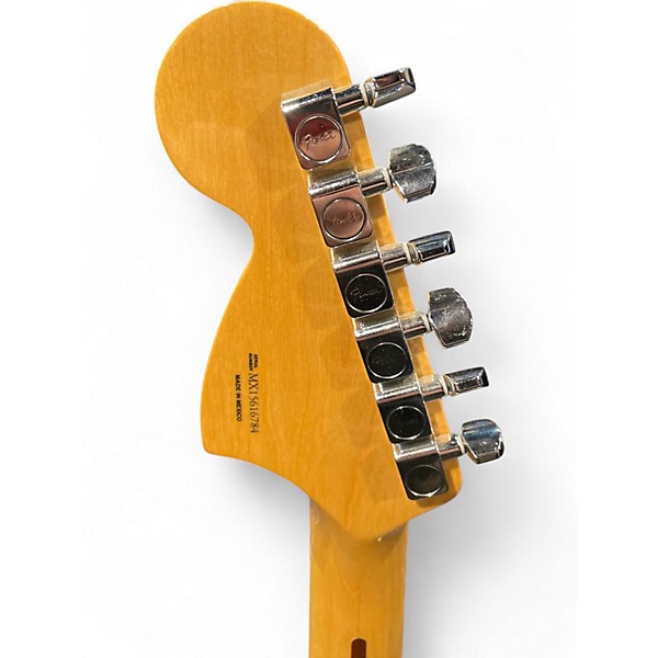 Used Fender Deluxe Roadhouse Stratocaster Sonic Blue Solid Body Electric Guitar