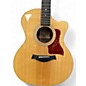 Used Taylor 214CE Deluxe Natural Acoustic Electric Guitar
