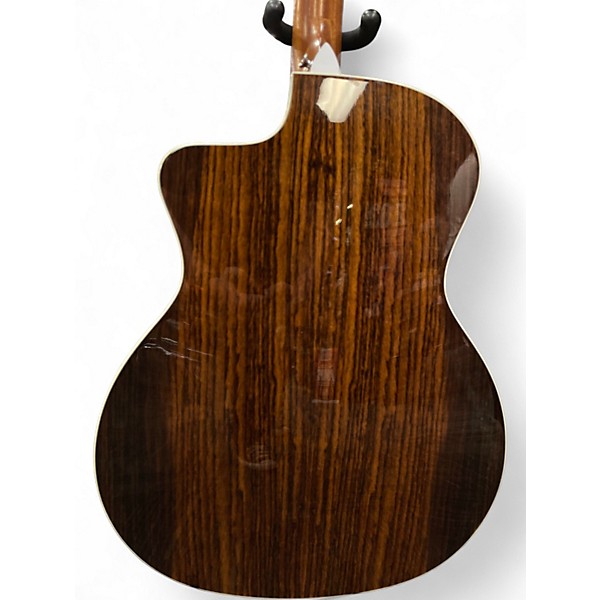 Used Taylor 214CE Deluxe Natural Acoustic Electric Guitar