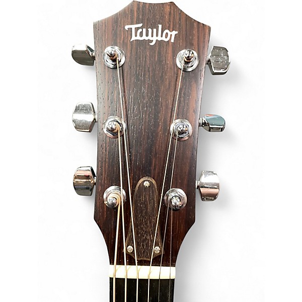 Used Taylor 214CE Deluxe Natural Acoustic Electric Guitar