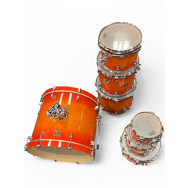 Used TAMA 7 Piece SUPERSTAR CLASSIC Lacquer Burst Drum Kit