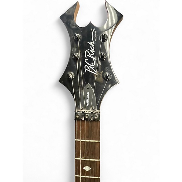 Used B.C. Rich NJ Series Warlock Black Solid Body Electric Guitar